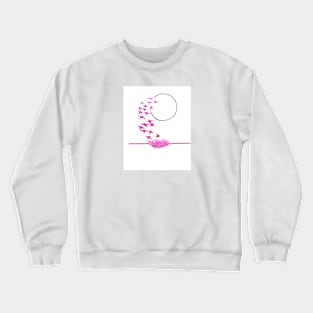 Only Birds can Touch The sky Crewneck Sweatshirt